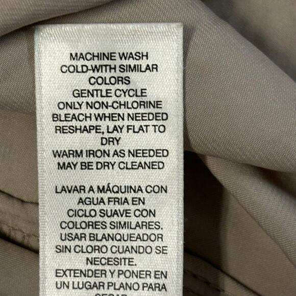 Chico's Women's Medium Tunic Textured Boho Heirloom Trim Casual Lightweight Top - Picture 4 of 10